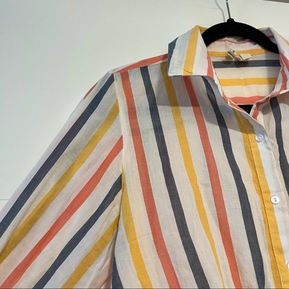 Japna | Front Tie Button Up Shirt - Picture 2 of 14
